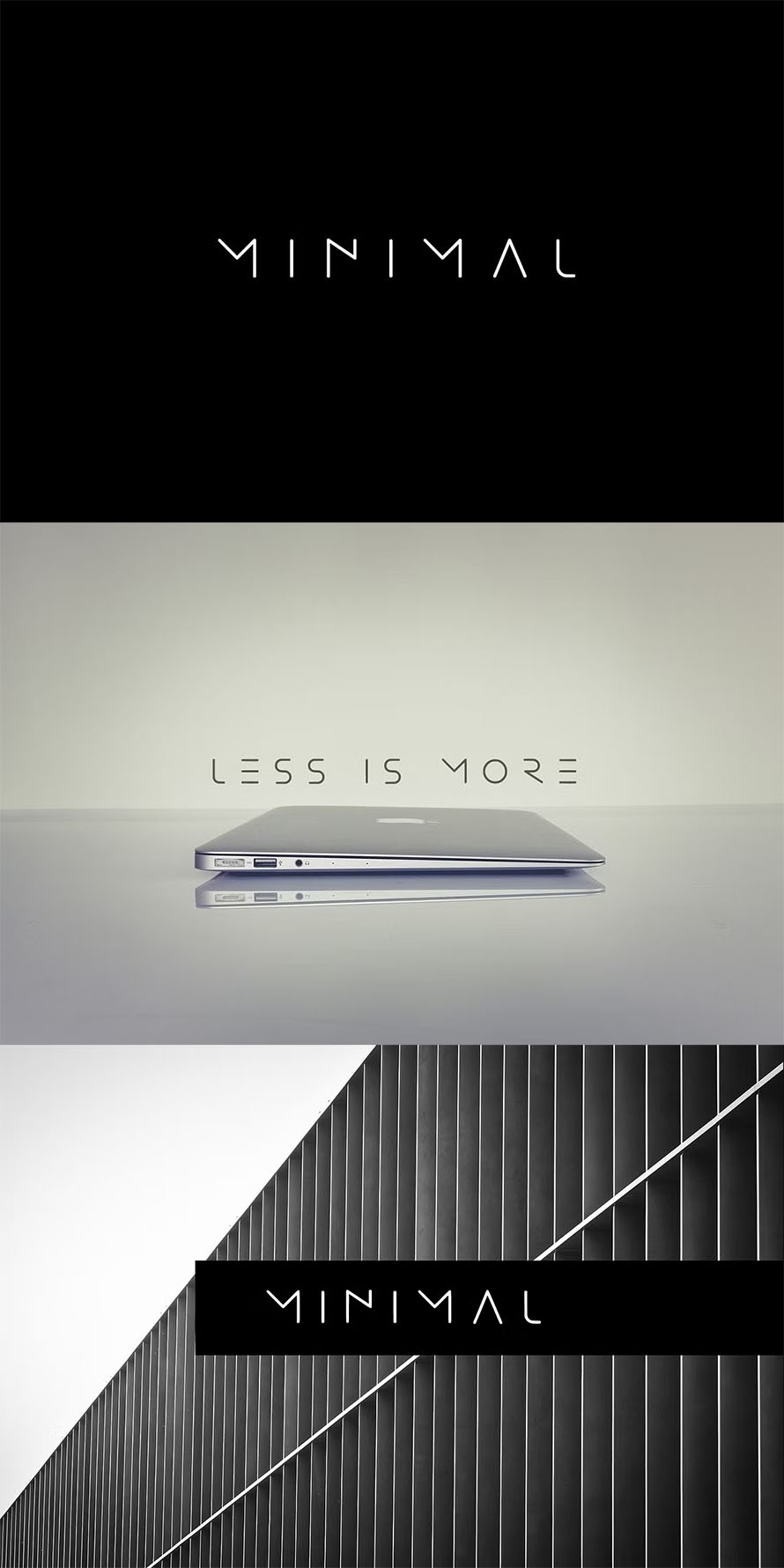 Minimal Modern Futuristic Font