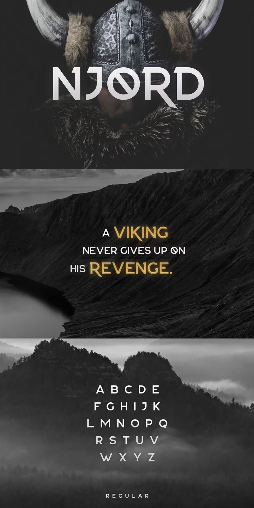 Njord Typeface