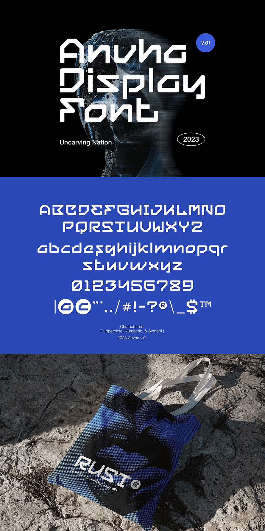 Anvha Display Font