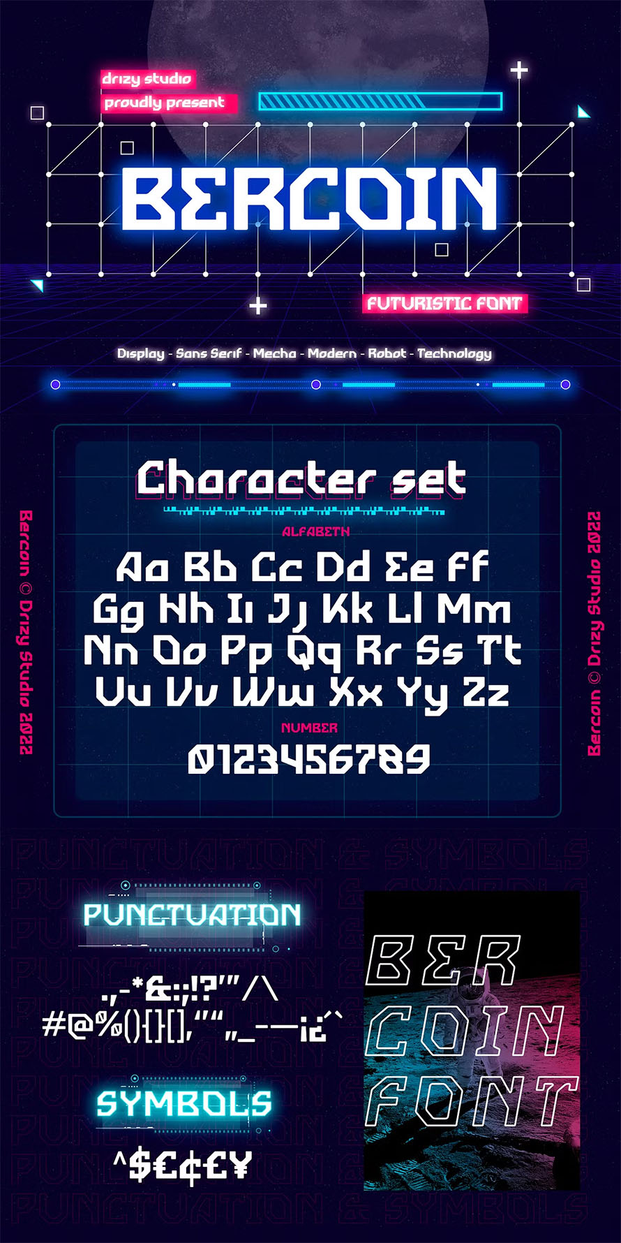 Bercoin Font