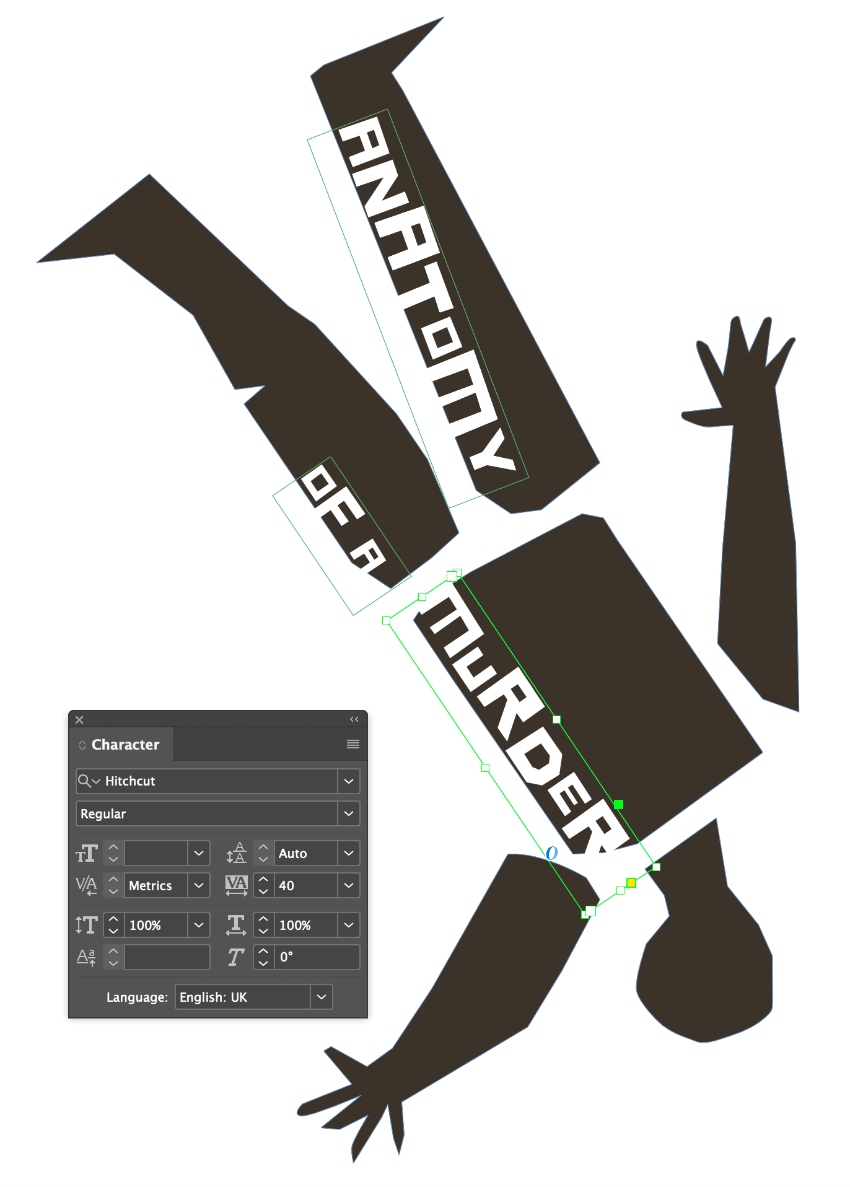 text on figure