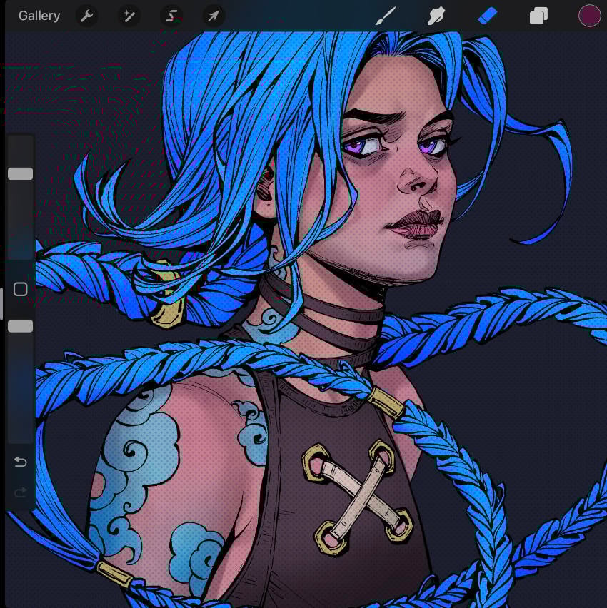 drawing skin shadows
