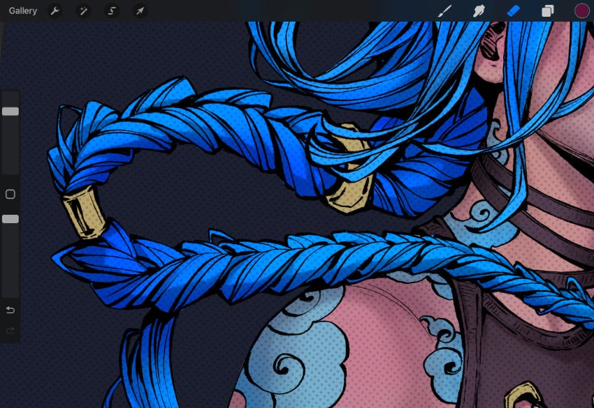 shading the braids