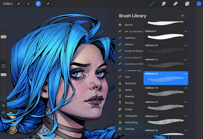 adding highlights texture