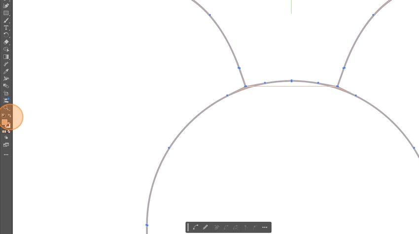 swap the fill and stroke to see the outlined shapes that need to be cleaned up