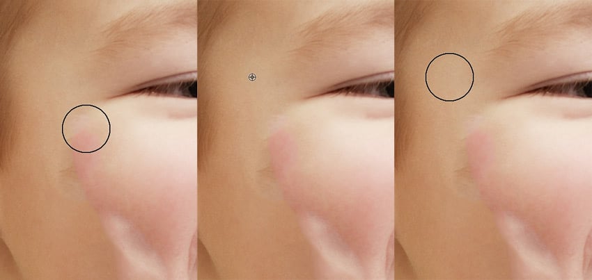 how to load the healing brush