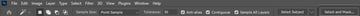 How to smooth a background in Photoshop: click Select and Mask.