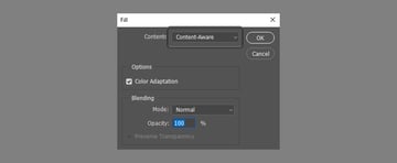 How to smooth a background in Photoshop: Use the Content Aware Fill.