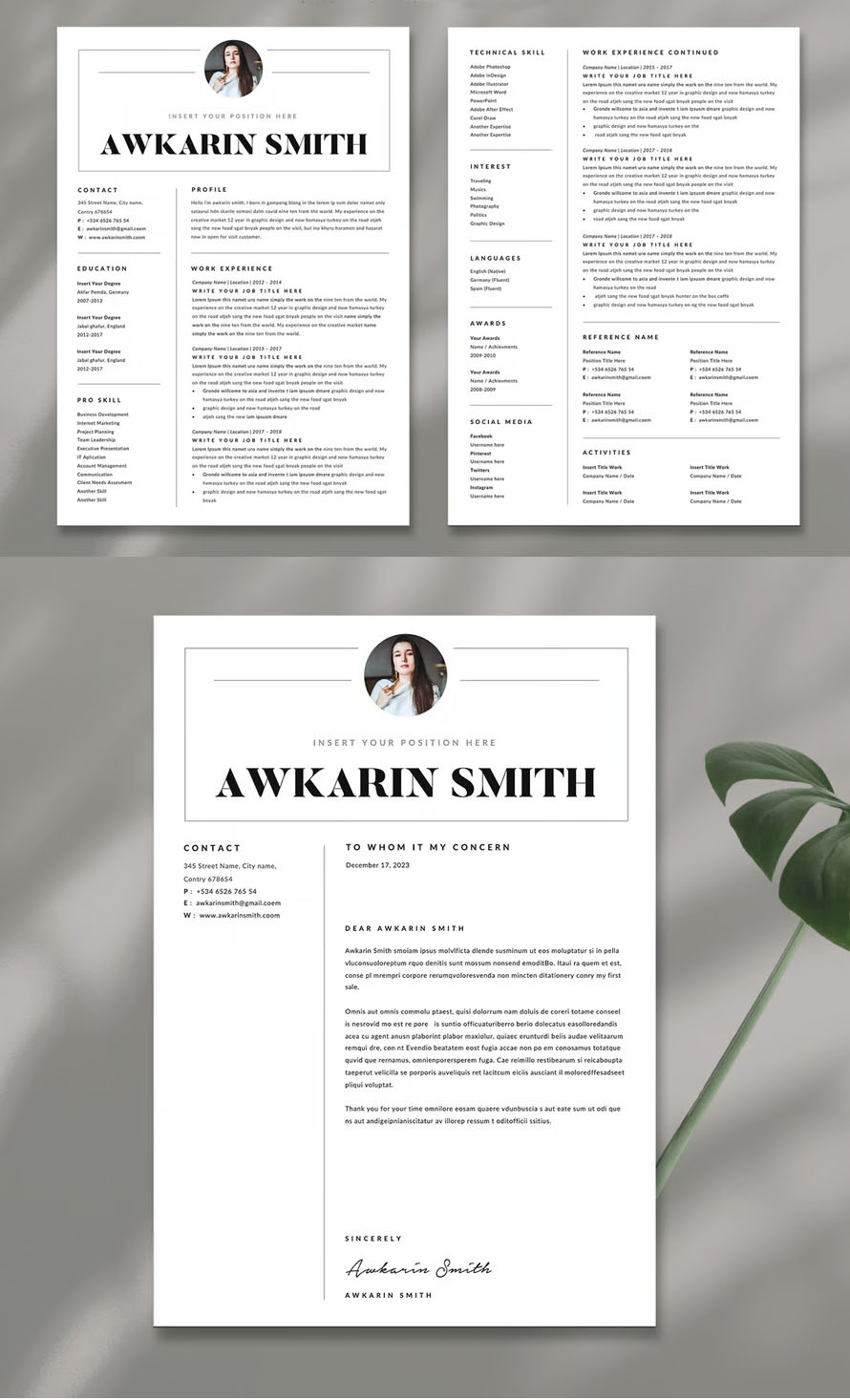 Simple Resume Template