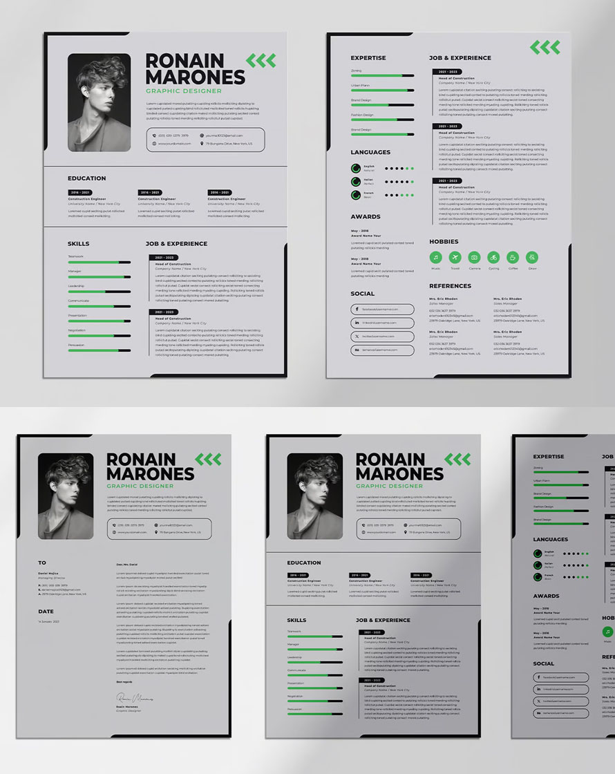 Perofessional Resume Template