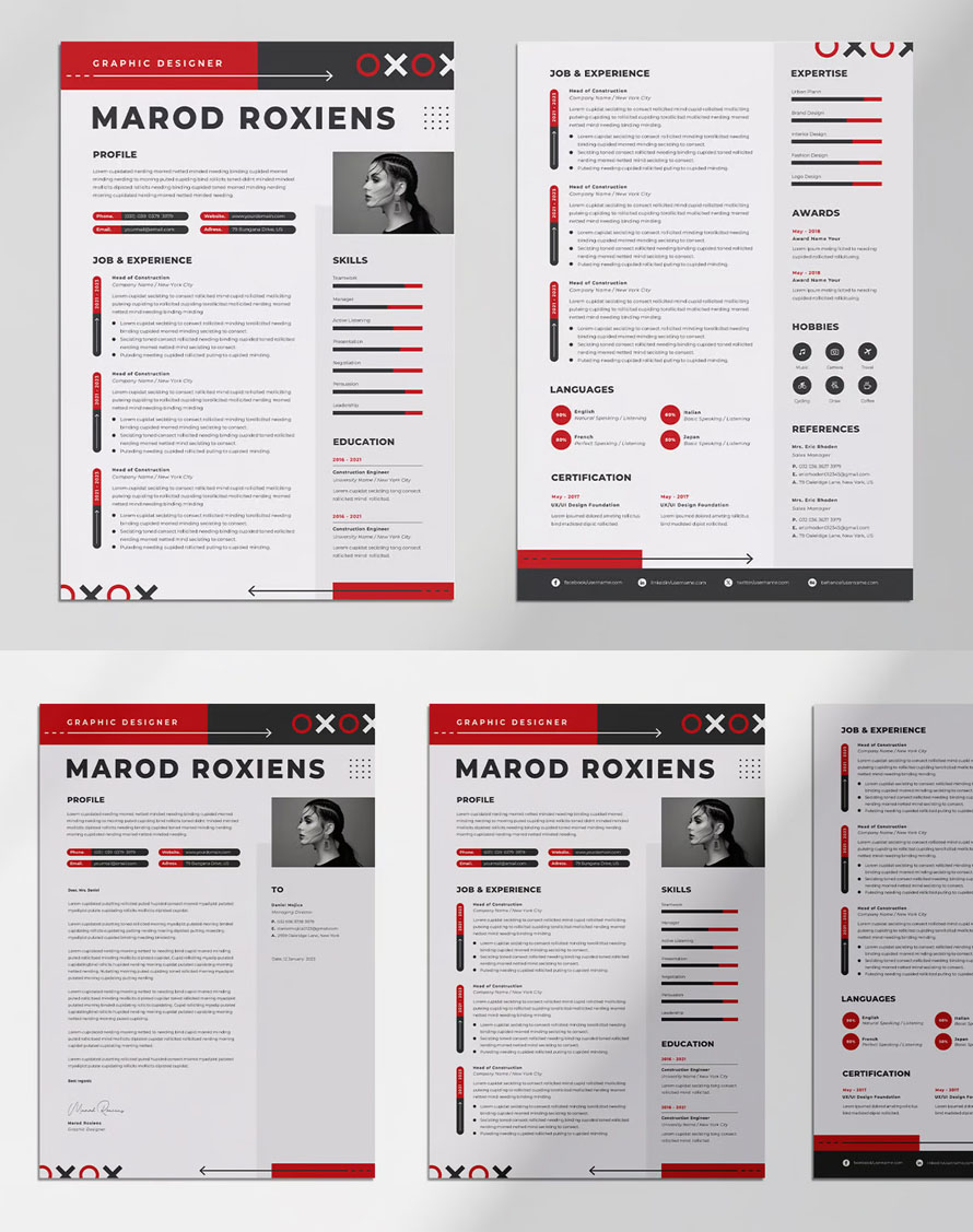 Attractive Resume Template