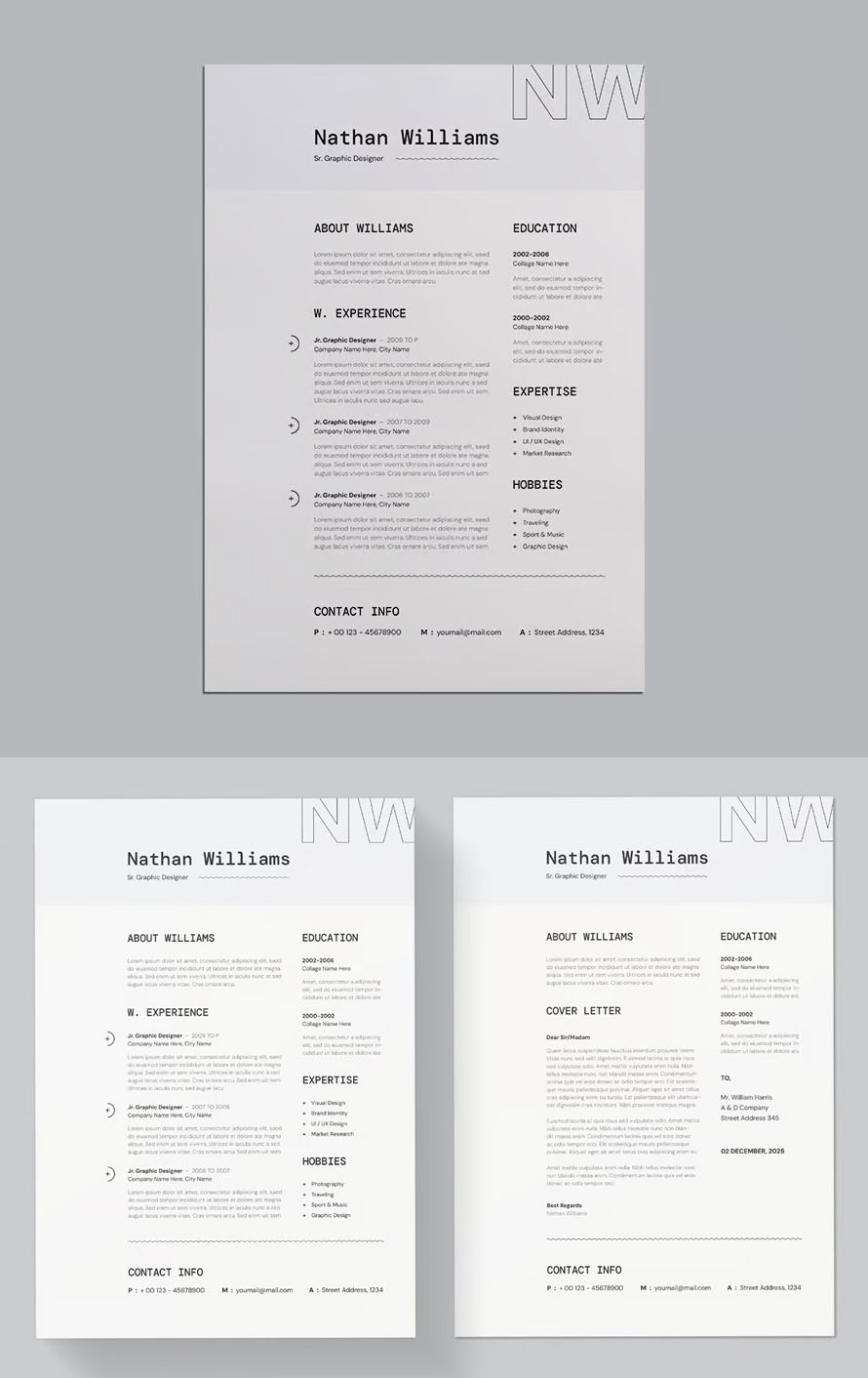 Minimal Resume Template
