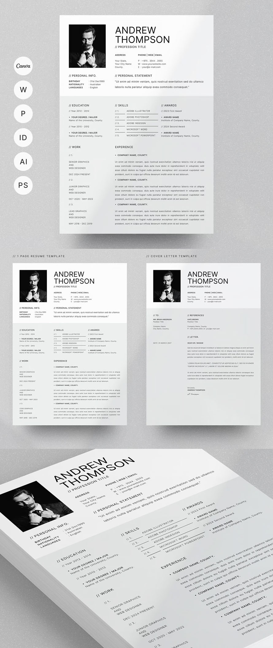 Stylish Resume Template