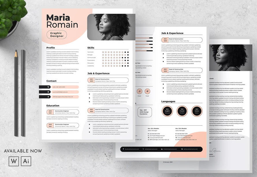 Clean CV Resume