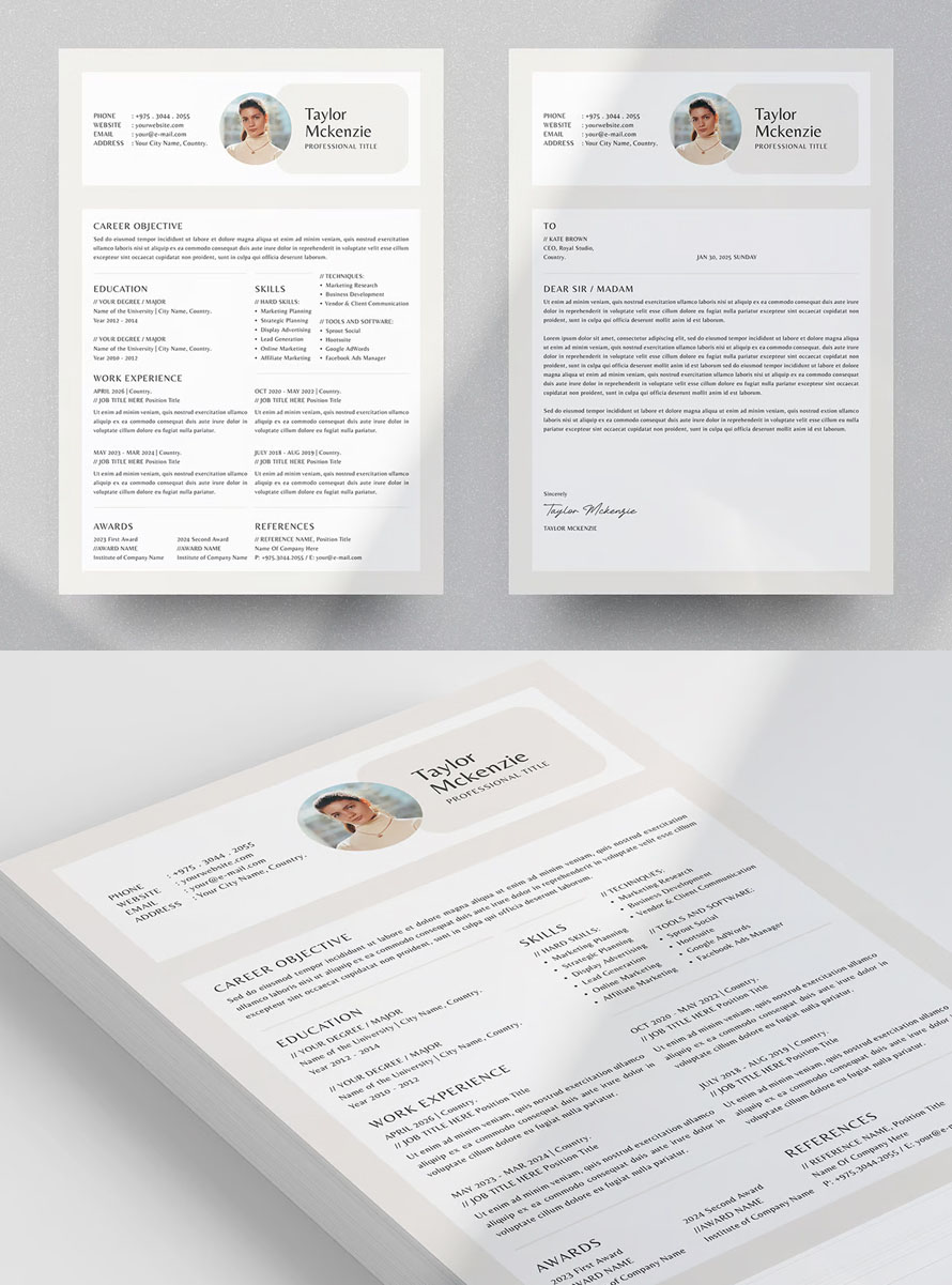Unique Best Resume CV