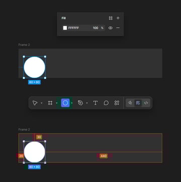 create circle ellipse tool
