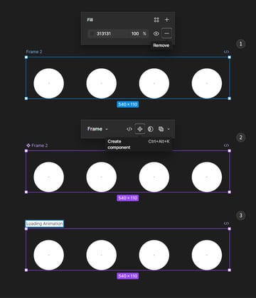 turn frame into component