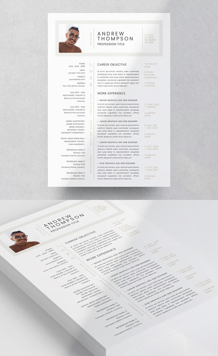 Stunning Resume Design
