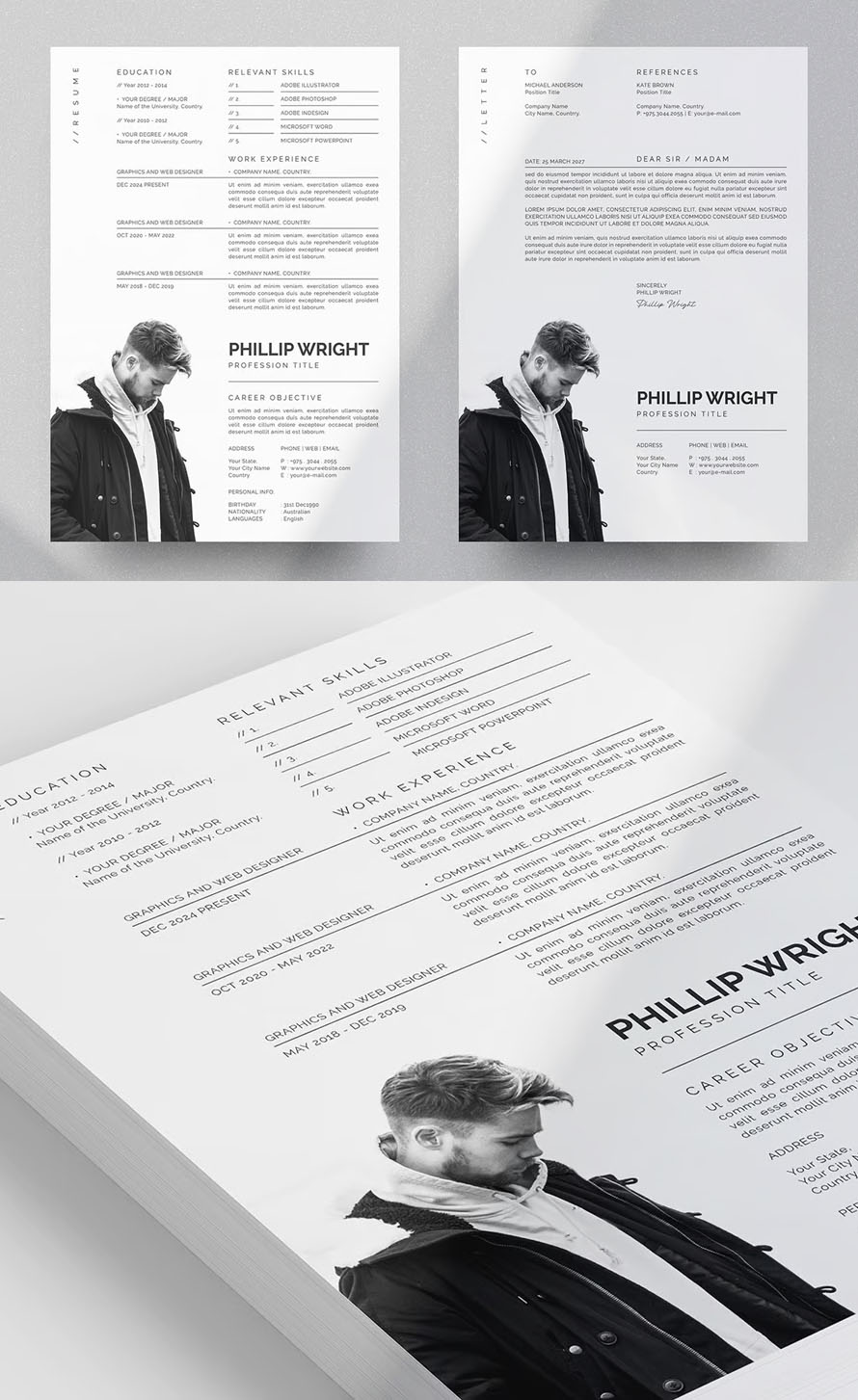 Minimal Creative Resume CV