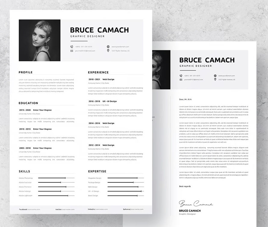 Stylish Best Resume Template