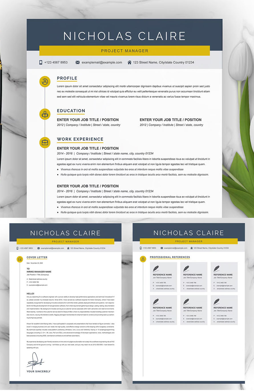 Creative Elegant Resume Template