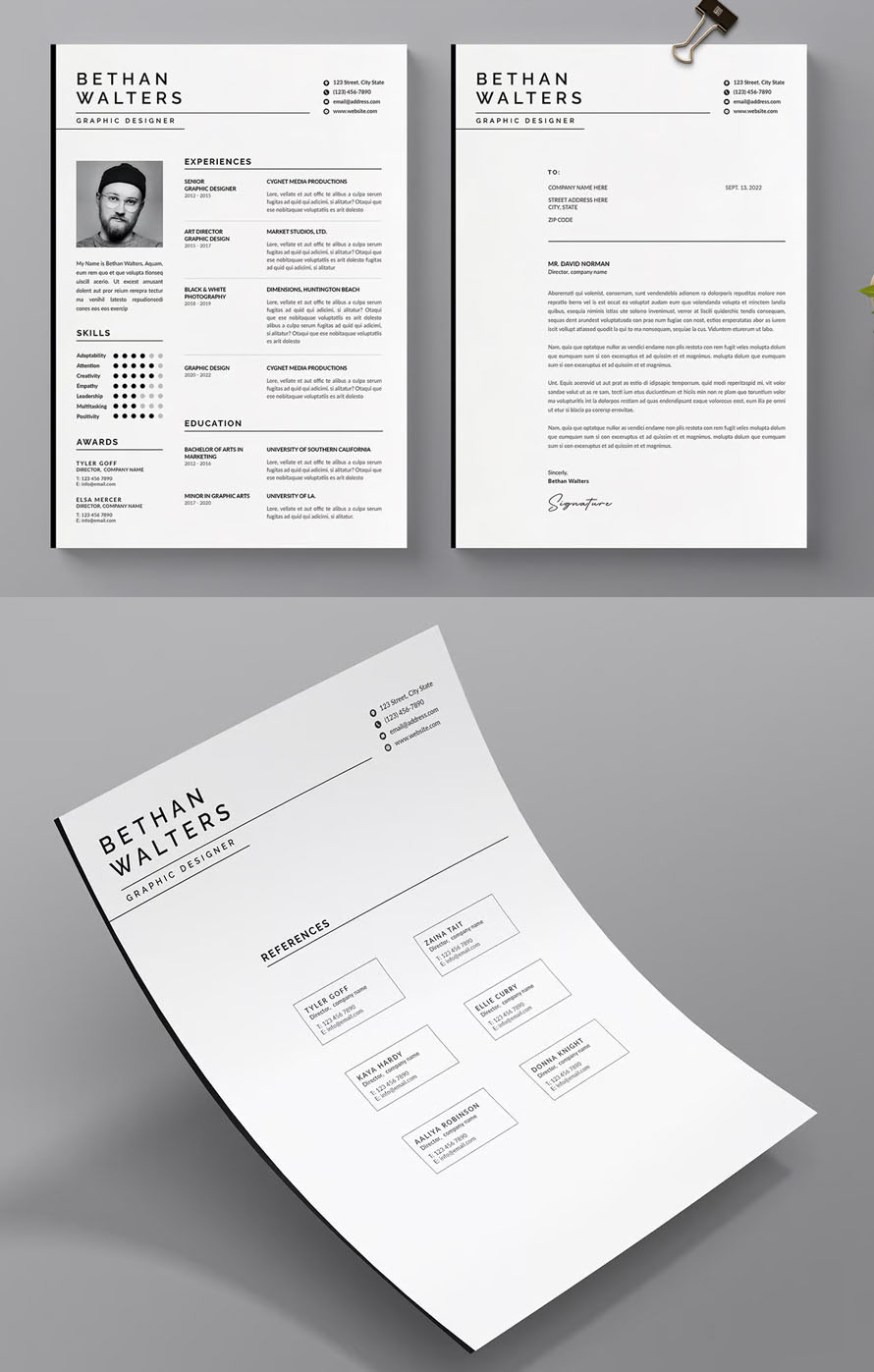 Creative Elegant Resume CV