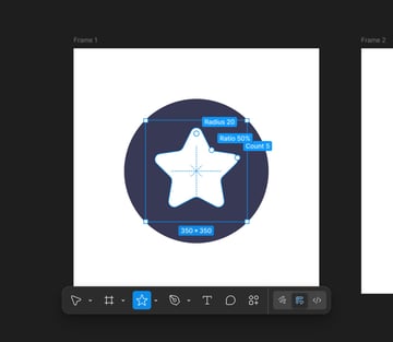 create star shape in Figma