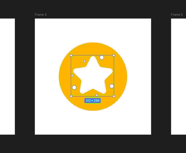 add white circles
