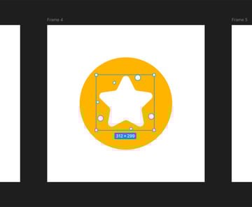 add white circles