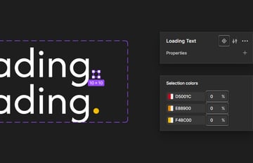 add variant and lower fill opacity in Figma
