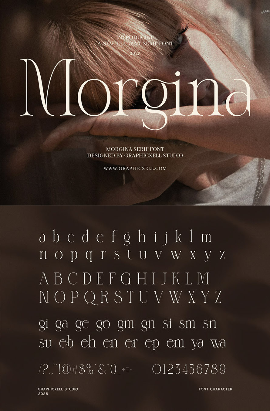 Morgina Elegant Serif Font