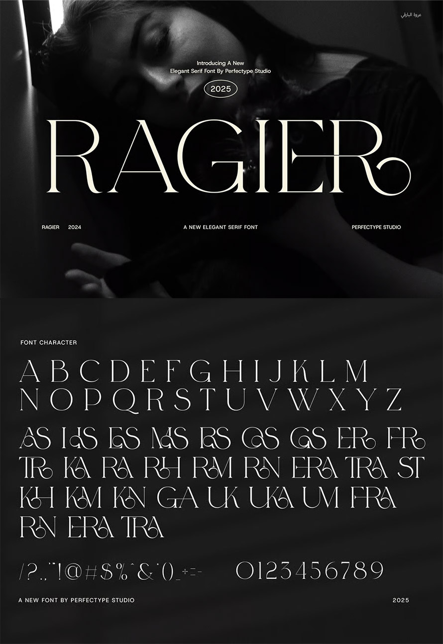 Ragier Elegant Serif Font