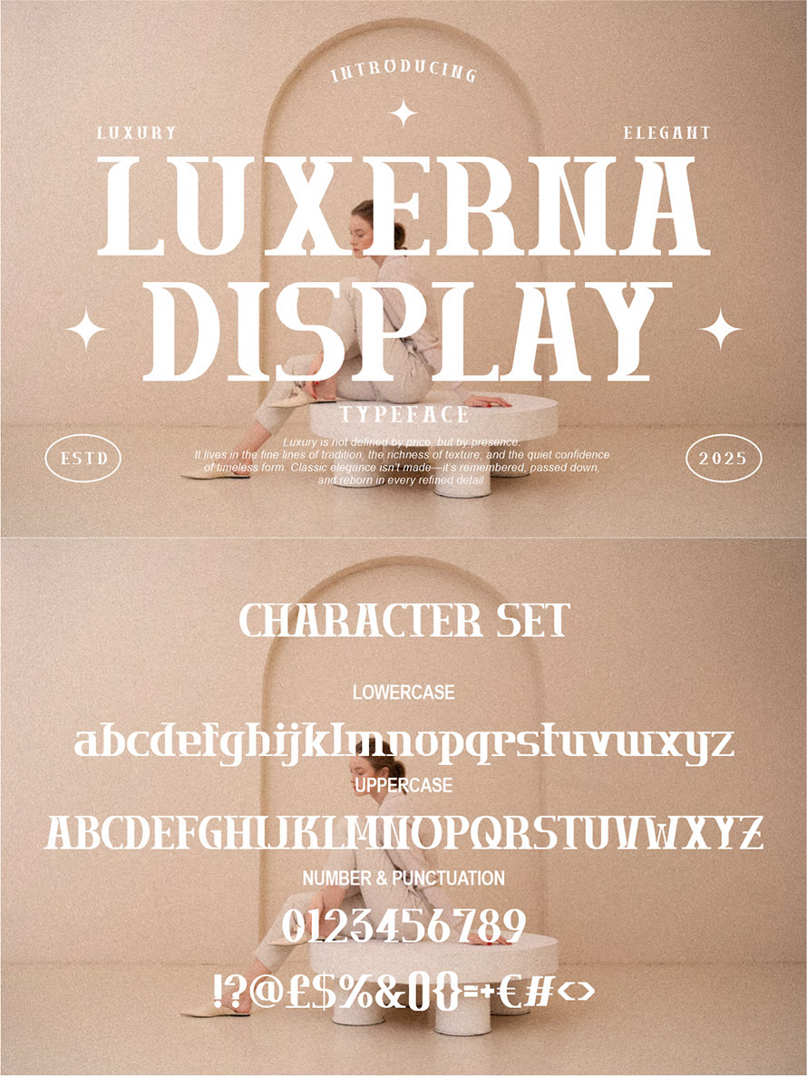 Modern Minimalist Font