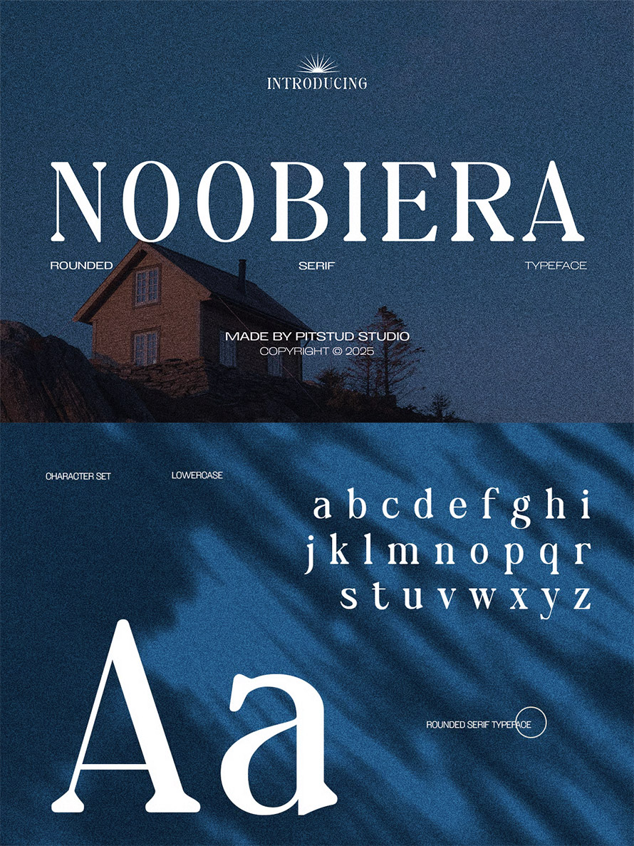 Noobiera Luxury Branding Font