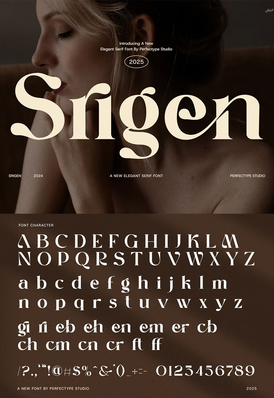 Srigen Elegant Serif Font