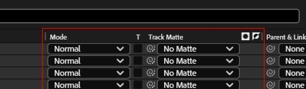 timeline modes