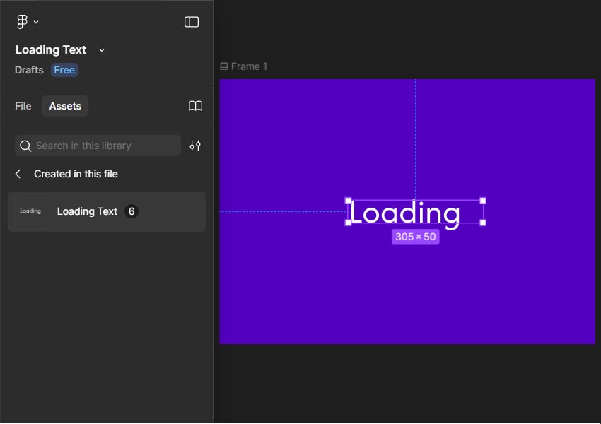 insert component in Figma