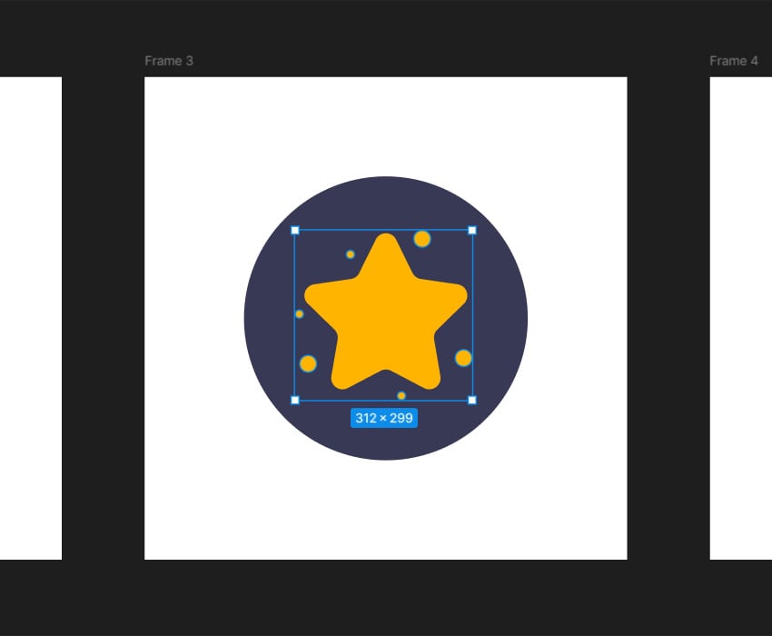 add tiny circles in Figma