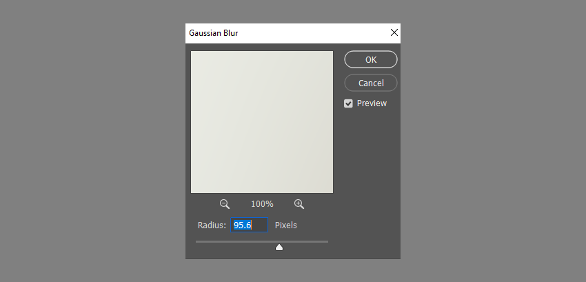 How to smooth a background in Photoshop: add Gaussian Blur.
