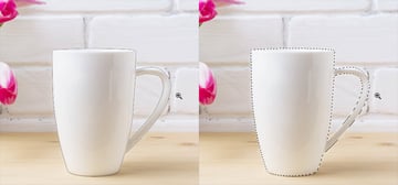 Removing a background in Photoshop: turn path into selection.