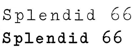free typewriter fonts