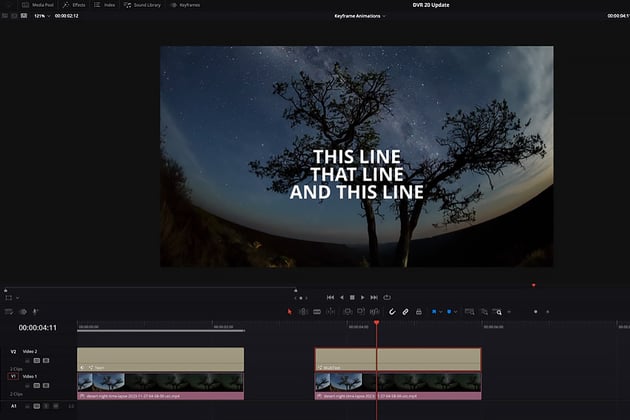 add titles, transitions, and finishing touches