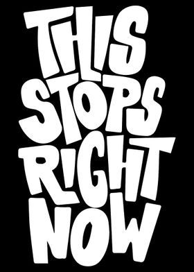 This Stop Right Now