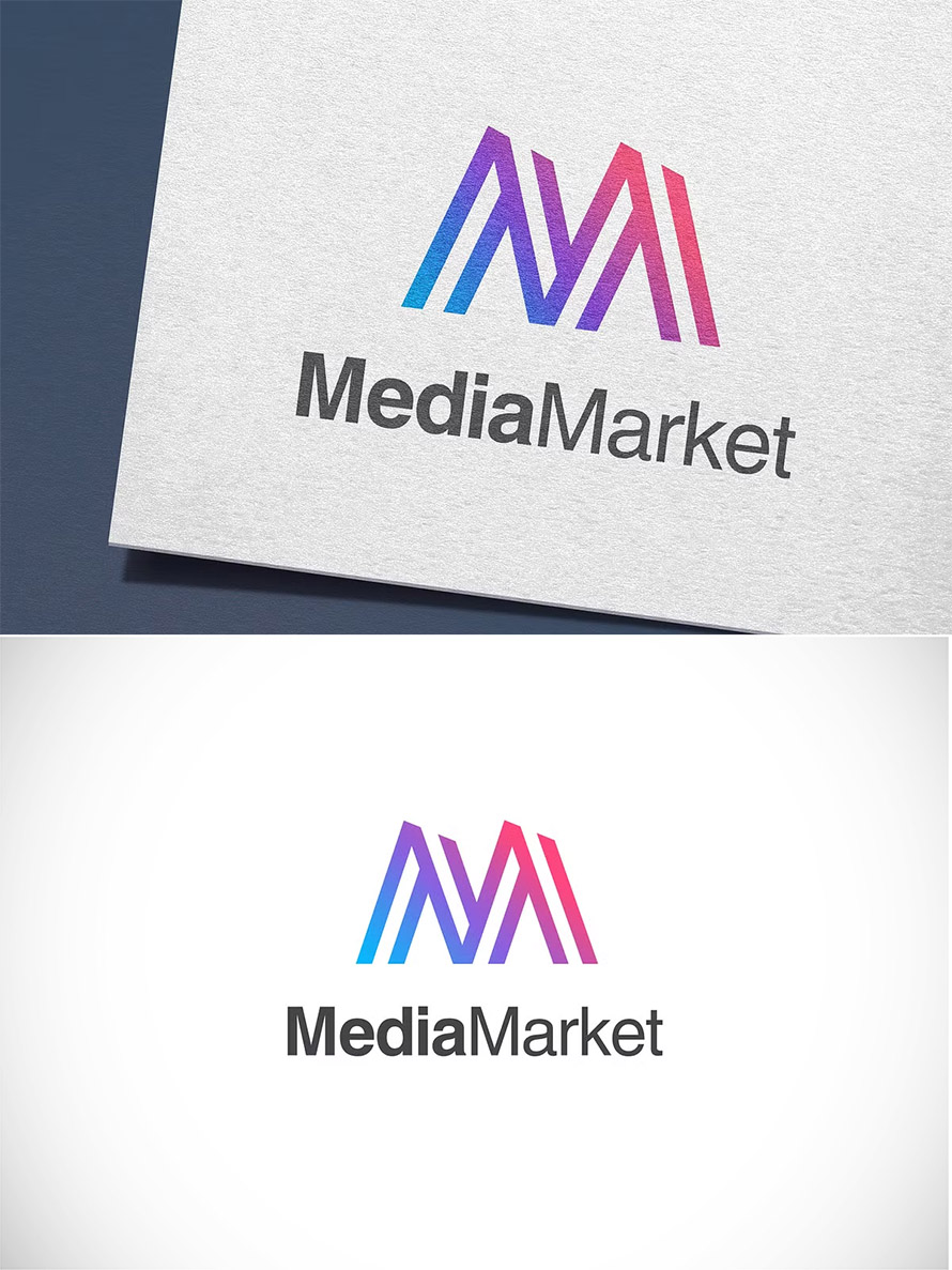 Media Market Logo Template