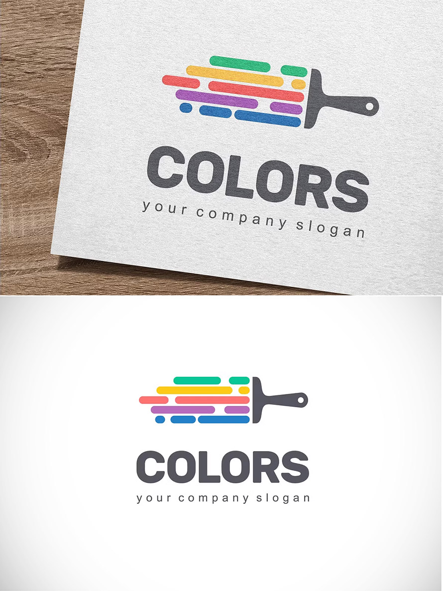 Colors Logo Template