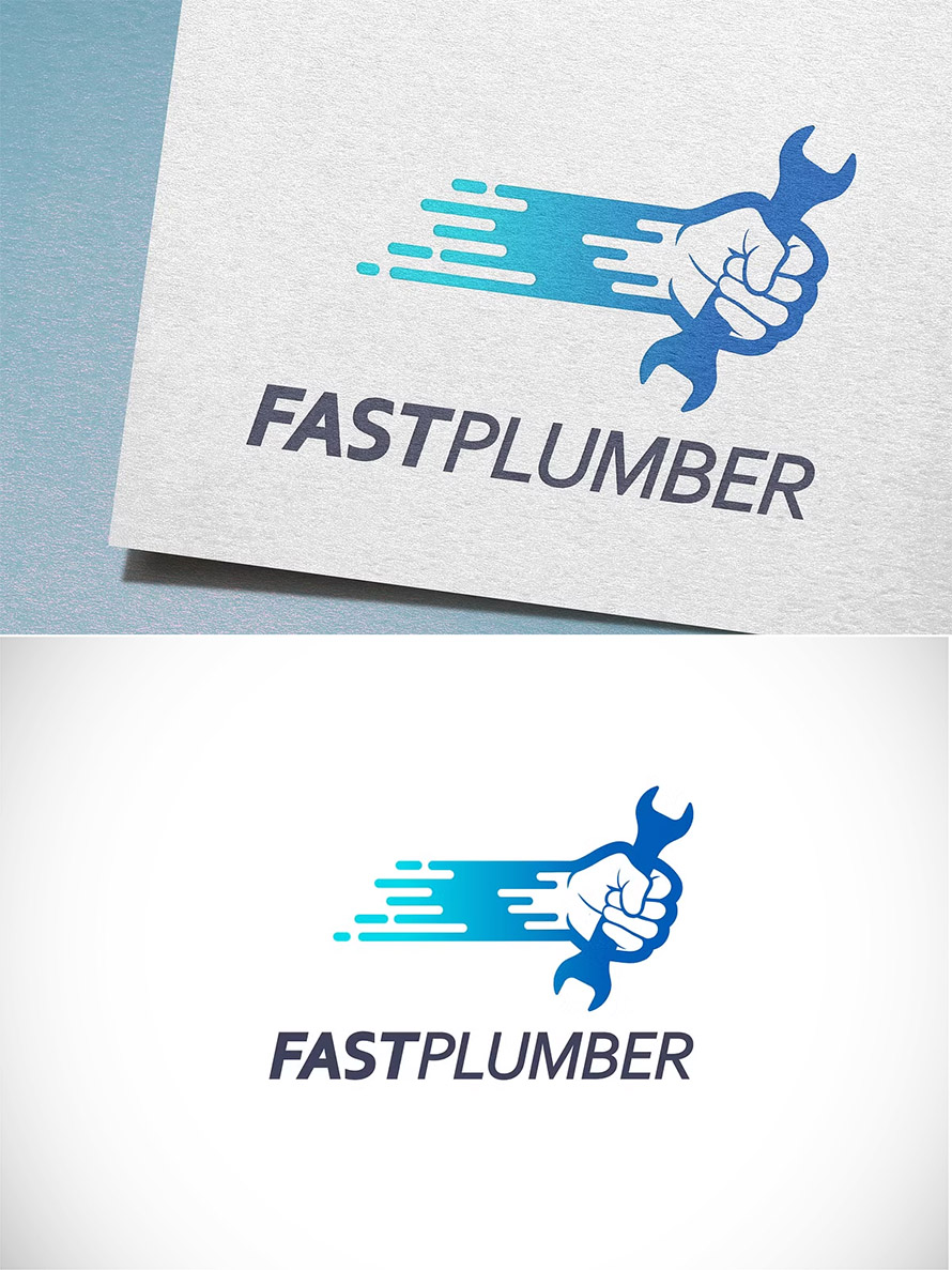 Fast Plumber Logo
