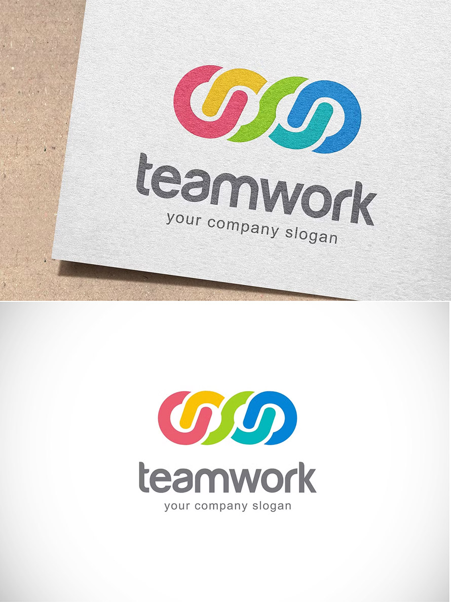 Teamwork Logo Template