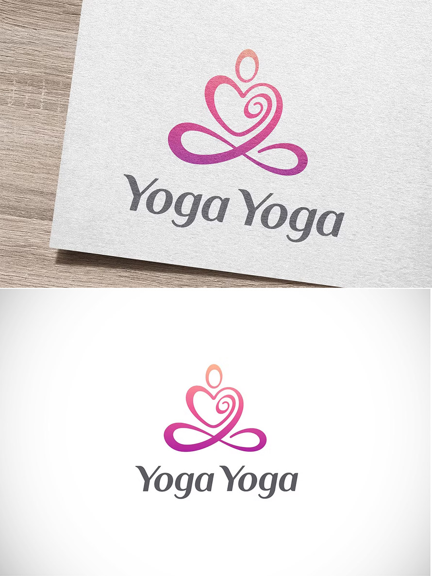 Yoga Logo Template