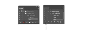 Close Out the image for the action to resize all images at once.