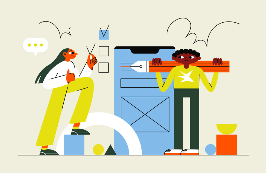 Logo Designer and UX Designer Roles Meets